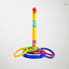 어린이 고리 던지기 게임 하드 링 토스 신체 놀이 집중력 발달 실내 운동 기구 완구 아동용품