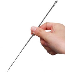 8 전문가용 실내 장식 바늘 길이 20cm 두께 3mm 스티치 및 제작 프로젝트를 위한 큰 눈 손 바느질, 8 Inch X 1