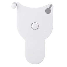 三圍測量專用皮尺 1.5米長 雙面刻度 自動鎖定捲尺, 2個, 1個裝