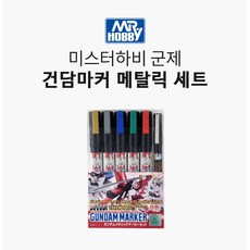GSI 군제 건담마커 메탈릭 세트 [GMS121], 1개