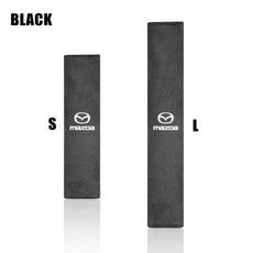 카시트 스웨이드 벨트 어깨 커버 쿠션 패드, 1개, 1. 2Pcs A. S