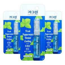 동아제약 가그린 마우스스프레이 후레쉬민트향 7ml x 3개 입냄새 제거 스프레이, 4세트