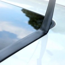 맥시멈 자동차 창문 선루프 방수 스트립 틈새 밀봉 T자형 방음 누수 차음 창문 지붕 실리콘 패킹 앞유리 상하단용 폭20mm 길이2m, 뒷유리 상하단용 폭20mm 길이2m, 선루프/앞 유리 및 뒷 유리