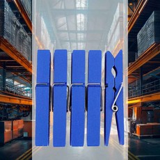 나무집게 특대 파랑 나무클립 소품걸이 돌잔치 벽꾸미기 사진전시 방꾸미기