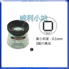 日本ENGINEER ESL-56 / SL-56 測量放大鏡 15倍 最小刻度0.1mm, 1個