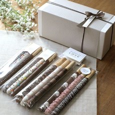 초콜릿 빼빼로 만들기 DIY 세트 (빈티지) 초콜렛 발렌타인데이, 1개