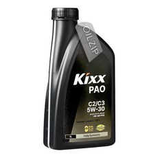 킥스 KIXX PAO C2/C3 5W-30 1L 디젤엔진오일, 1개, 5w30