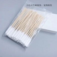 두피 면봉 스크럽 대왕면봉 강아지 대왕 긴, 1팩50개