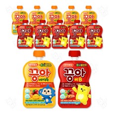 아이배냇 끙아 과일야채주스 2종 에이A + 비B, 80ml, 12개