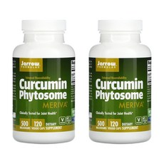 Jarrow FORMULAS 賈羅公式 薑黃素素食膠囊 500mg, 120顆, 2罐