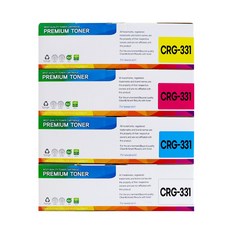 CRG-331 호환 토너 카트리지 LBP7110cw MF624cw 628cwz 8240cw 8284cw, 4색 세트, 1개