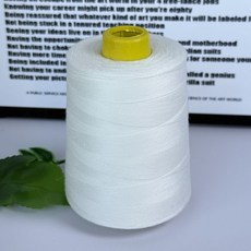縫紉線 寶塔線 滌綸線 家用縫紉工具, 402細綫 本白 超大捲8000M