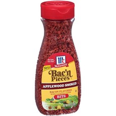 McCormick Bac'n Pieces 애플우드 훈제 베이컨 맛 비트 124.7g(4.5온스), 4.4 Ounce (Pack of 1), 1개