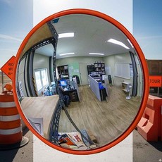 실속형실내반사경 초등학교코너 반사거울 슈퍼마켓반사경 편의점거울 방범거울 사각지대미러, 300파이