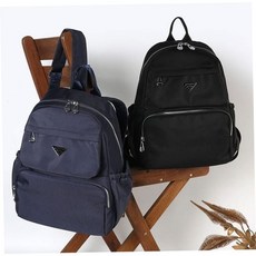 GE40 베이직 여성백팩 여자 데일리 직장인 엄마 여행 79000EA 1EA, 블랙