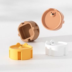 배리앤굿 콘센트 안전커버 아기 감전방지 마개 유아 보호캡 멀티탭 곰돌이, 1개, 그레이
