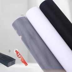 나노 모기장 창문 스크린 네트 자가 접착식 접이식 자석 설치, D. 나노 메쉬 화이트 [특수 32 메쉬]