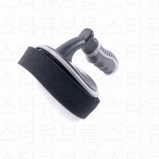타이어 광택 스펀지 왁싱 수세미 차량용 이물질 제거 리필용 스폰지 3p
