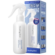 힐링버드 히알루론 밀크 헤어 미스트 퀵수분 에센스 고데기 열보호, 1개, 200ml
