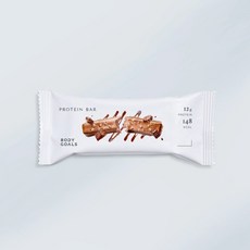 BODY GOALS 能量蛋白棒 太妃海鹽焦糖口味 低熱量 健身代餐 方便攜帶, 38g, 1