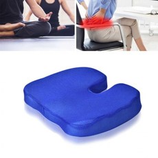 헬씨U방석 임산부쿠션 학생공부 차량 사무실의자 산모방석 자동차쿠션 여름방석 의자패드 san+00837de, 브라운
