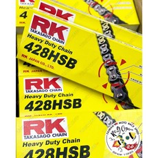 榮銓 RK 原色加重鍊 428HSB 92L 鍊條 無油封 GOGORO Ai-1 EC05 GGR2, 1個