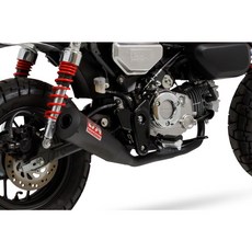 【安全屋】日本 MORIWAKI MONKEY125 全段排氣管 排氣管 MONKEY125 JB03 JB05, 黑色 (耐熱塗料) (請先詢問庫存), 1個