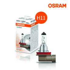 오스람 클래식 자동차 할로겐 램프 전조등 안개등 1P, 1개, H11