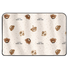 차량 자동차 햇빛가리개 자석 유아 뒷좌석, 1개, 05. 럭키 베어