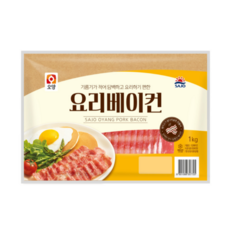 사조 오양 요리 베이컨 1k, 1kg, 4개