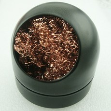 AI電子 電烙鐵清潔銅絲球 除錫網除錫 高效清潔 延長壽命, 1個