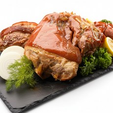 맛있는 족발(장족)1.2kg 이상 앞 + 신송 깔끔한 배추된장국10g(블럭), 1개, 10g