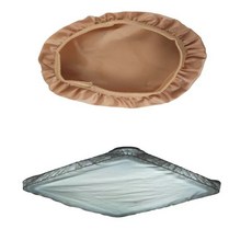 형광등 가리개 사각 덮개 침실 눈부심방지 반투명 간접 재료 대형 100-145cm 베이지화이트 약간 차광 1개, 베이지화이트 약간 차광 × 1개