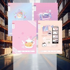 초등1-2 받아쓰기 넓은칸 여 10개1세트 한글 줄공책 단체선물 기념품 풀이 디자인