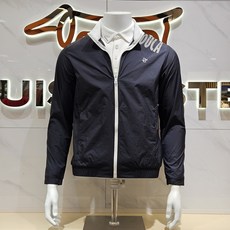 루이까스텔 [26년 봄여름 신상품 최저가] 남성 지퍼포인트 나일론 스포츠점퍼 7MOJP403BC