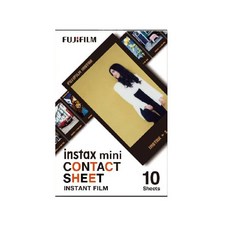 FUJIFILM 富士 instax mini 拍立得底片, 1個裝, 懷舊底片(10張底片)2027/09, 錢包尺寸