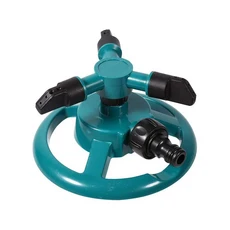 자동급수장치 정원 스프링클러 180 ° 회전 가능한 대형 범위 잔디 관개 시스템 물 분무기 용품, 01 녹색