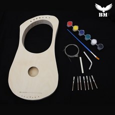 [보먼]하프 DIY 나무 기타 악기만들기 집콕 취미생활