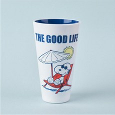 스누피 리유저블컵 블루C78943*, 1개, 단품