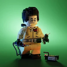 새로운 1220PCS 핫 게임 영화 고스트 캐릭터 MOC Egon Spengled 피규어 모델 DIY 크리 에이 티브 아이디어, 01 1220PCS PDF BOOK, 01 빠른