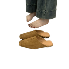 셀럽당여성 블로퍼 플랫 슈즈 봄 가을 발편한 여자 블로퍼 슬리퍼