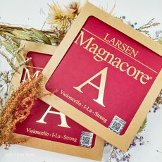Larsen Magnacore 大提琴 A弦 Strong 高張力, 1套, 大提琴弦, Strong 高張力