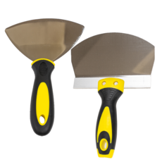 툴리버 원형 곡선 스텐 헤라 타일 스크래퍼 에폭시 퍼티 작업, 1세트, 숏판+롱판