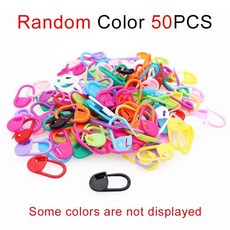 색상의 뜨개질 도구 대형 눈금 플라스틱 바늘 마킹 홈 직조 바느질 수공예, 1개