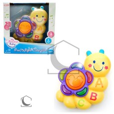 멜로디 애벌레 유아교구, 노랑색외 혼합색상, 상세참조, 6개월