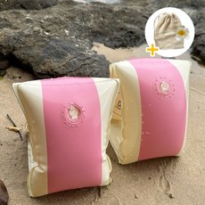 리베아르 물놀이 암튜브 성인 어린이 공용 수영 보조 암링 팔튜브 13color 세트, 버블핑크, 1개