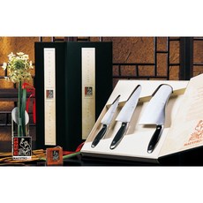 Maestro Wu 金合利新式鋼刀組，三件式廚師刀具套裝，鋒利耐用，輕鬆料理食材, 1個