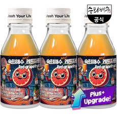 숙취해소음료 숙희해수 레드자몽, 3개, 60ml