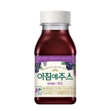 서울우유 아침에주스 포도주스, 210ml, 12개