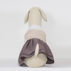 金青銅寵物GW006珍珠白花燕子狗貓狗韓服